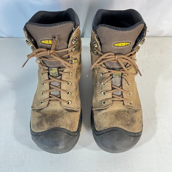 7.5 EE Men's KEEN Utility Mt. Vernon 6'' Waterproof Soft Toe Work Boot - 1014600 - Picture 10 of 14